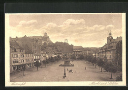 AK Weissenfels, Markt Und Schloss - Weissenfels