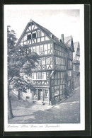 AK Herborn, Altes Haus Am Kornmarkt - Herborn