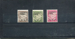 Oubangui 1928 Yt 2-4 * Timbres-taxe - Ongebruikt