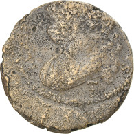 Monnaie, France, Louis XVI, 12 Deniers, 1792, Saumur, Frappe Médaille + - Abarten Und Kuriositäten