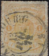 Luxembourg - Luxemburg - Timbre 1865   1C. ° Michel  16a   Vc. 10,- - 1859-1880 Stemmi