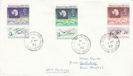 British Antarctic Territory (BAT) 1972 Cover Ca Signy Island 13 DE 72 (52788) - Lettres & Documents