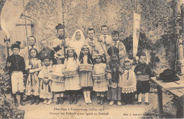 CPA 30 FETE DIEU A POTELIERES 2 JUILLET 1911 GROUPE DES ENFANTS AYANT FIGURE AU CORTEGE - Autres & Non Classés