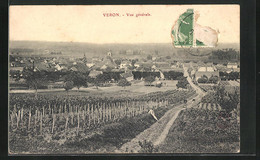 CPA Veron, Vue Générale - Veron