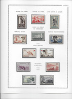 Algérie - Collection Vendue Page Par Page - Neufs ** Sans Charnière - TB - Unused Stamps