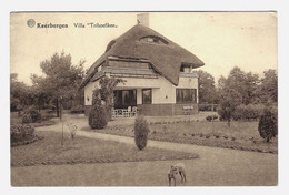 CPSM KEERBERGEN : Villa " Triboefikee " - Gelopen - Uitg. Casteels, Keerbergen - 2 Scans - Keerbergen