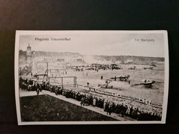 Flugplatz Berlin-Johannistal – Am Startplatz, Fotografie / Repro / Berlin Archiv, Foto Riechel Berlin - Aviación