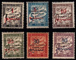 MAROC - TAXE N° 17/22* - Série De 1915. - Postage Due