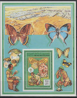 Mauritanie Mauretanien Mauritania 1990 / 1991 Mi. Bl. 74 Scoutisme Scouts Pfadfinder Papillon Schmetterling Butterfly - Andere & Zonder Classificatie