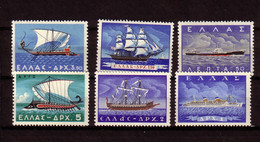 GRECE  1958 BATEAUX  Y N°654/59 NEUF MNH** - Ships