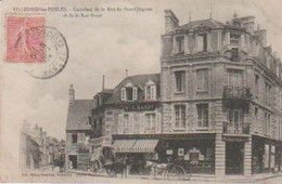 (50) VILLEDIEU-LES-POELES Carrefour Rue Du Pont-Chignon / Rue Basse (Epicerie Vve L. HARDY : Sels & Salaisons En Gros ) - Villedieu