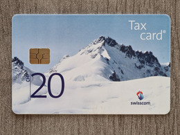 Tax Card 20 CHF MONTAGNE 12/2020 - Suisse