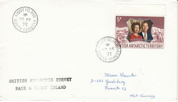 British Antarctic Territory (BAT) 1973 Cover Ca Signy Island 20 DE 73 (52806) - Covers & Documents