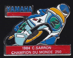 71653- Pin's-Moto Yamaha.C.Sarron. - Motos