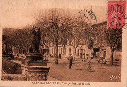 34 / CLERMONT L HERAULT / LE PONT DE LA GARE - Clermont L'Hérault