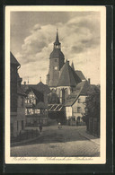 AK Rochlitz I.Sa., Blick Nach Der Petrikirche - Rochlitz