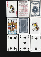 JEU DE CARTES NEUVES/ 2 JOKERS  / AS ILLUSTRES  : MONUMENTS AMSTERDAM - 54 Cartes