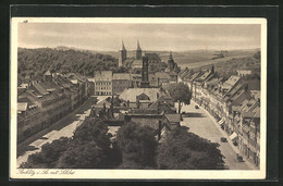 AK Rochlitz I. Sa., Ortspartie Mit Schloss - Rochlitz