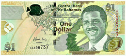 Bahamas - 1 Dollar - 2015 - Pick: 71A - Unc. - Serie AS - Sir Lynden O. Pindling - Bahamas