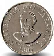 Paraguay Coin 100 Guaranies, 2007, UNC - Paraguay