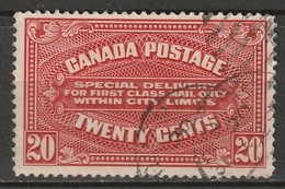 Canada 1922 Sc E2  Special Delivery Used - Exprès