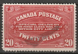 Canada 1922 Sc E2  Special Delivery Used - Correo Urgente