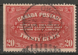 Canada 1922 Sc E2a  Special Delivery Used Owen Sound ON CDS - Espressi