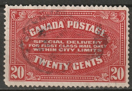 Canada 1922 Sc E2a  Special Delivery Used - Express