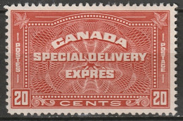 Canada 1932 Sc E5  Special Delivery MNG(*) - Exprès