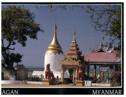 (SS 20) Myanmar Posted To Australia - Bagan Religious Temples - Buddhismus