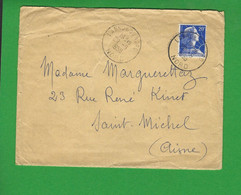 LETTRE NORD Obl LANNOY DU NORD - 1921-1960: Modern Period