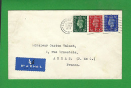 LETTRE GRAND BRETAGNE Par Avion Pour La FRANCE 1937 - Covers & Documents