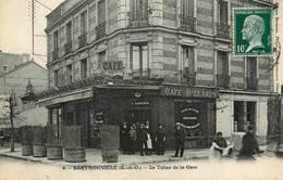 Sartrouville * TABAC Débit De Tabac Tabacs Le Tabac De La Gare A. BERNERON Café Billard * Devanture Commerce - Sartrouville