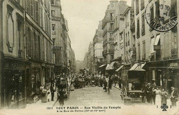 Tour Paris 3ème & 4ème * N°1811 * Rue Vieille Du Temple à La Rue De Poitou - Paris (03)