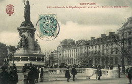 Tour Paris 3ème & 10ème * N°582 * Place De La République Et Station Du Métropolitain * Métro - Distrito: 03
