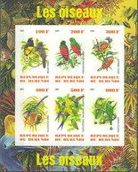 BURUNDI 2009, FAUNA, BIRDS, COMPLETE, MNH SERIES In SMALL SHEET With GOOD QUALITY, *** - Nuovi
