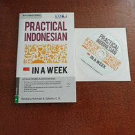 PRACTICAL INDONESIAN IN A WEEK - WITH AUDIO CD - AS NEW - ASK FOR SHIPPING - Dictionnaires