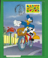 LETTRE 1er Jour DISNEY ENTIER POSTAL ANNIVERSAIRE - Bandes Dessinées