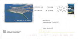 LETTRE  ENTIER POSTAL SAINT MALO CITE CORSAIRE Thème Port Bateau - Bateaux