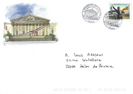 LETTRE FRANCE Thème POETE AUTEUR ROUGET DE L'ISLE - Theatre