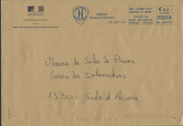 LETTRE FRANCE Thème POLICE AUX FRONTIERES MARSEILLE PROVENCE - Police - Gendarmerie