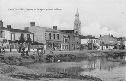 85-SAINT-GILLES-CROIX-DE-VIE- LA QUAI PRES DE LA GARE - Saint Gilles Croix De Vie