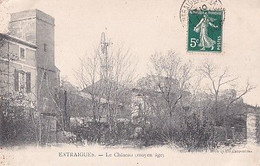 ENTRAIGUES                     LE CHATEAU.   EOLIENNE AU CENTRE - Entraigue Sur Sorgue