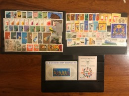 Poland 1966 Complete Year Set. 87 Mint Stamps And 2 Souvenir Sheets. MNH** - Ganze Jahrgänge