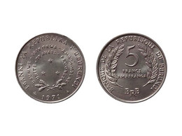 BURUNDI * 5 Francs 1971 * F D C * Nr 10609 - Burundi