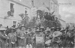 CPA 35 RENNES FETE DES FLEURS 1910 - Rennes