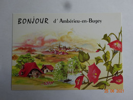 01 AIN AMBERIEU-EN-BUGEY BONJOUR D'AMBERIEU-EN-BUGEY - Altri Comuni