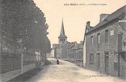 CPA 35 HEDE LA MOTTE ET L'EGLISE - Andere & Zonder Classificatie