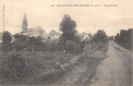 CPA 35 CHATILLON SUR SEICHE VUE GENERALE - Sonstige & Ohne Zuordnung