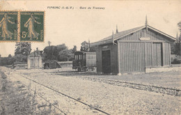 CPA 35 PIPRIAC GARE DU TRAMWAY - Andere & Zonder Classificatie